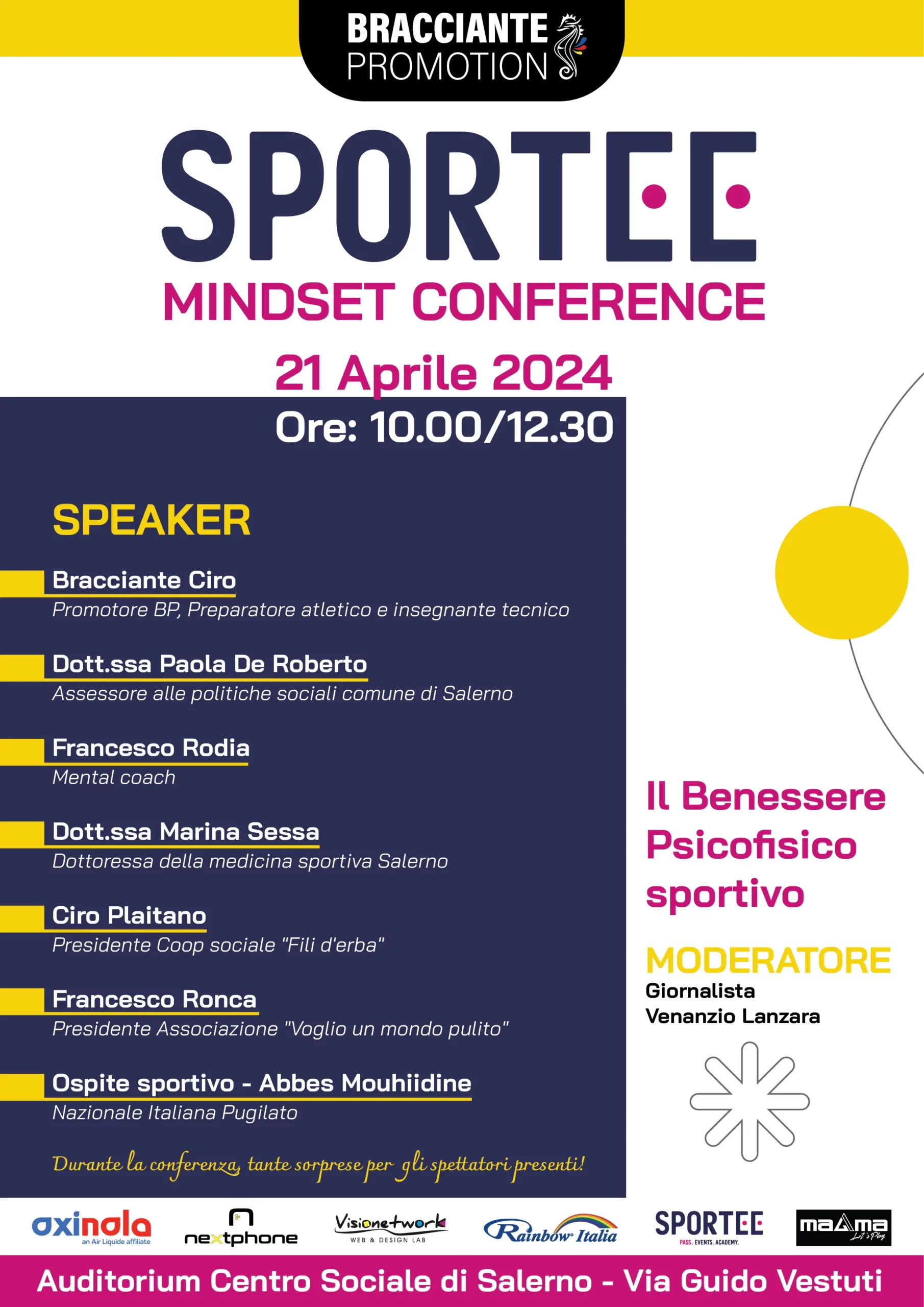 locandina Sportee Mindset Conference